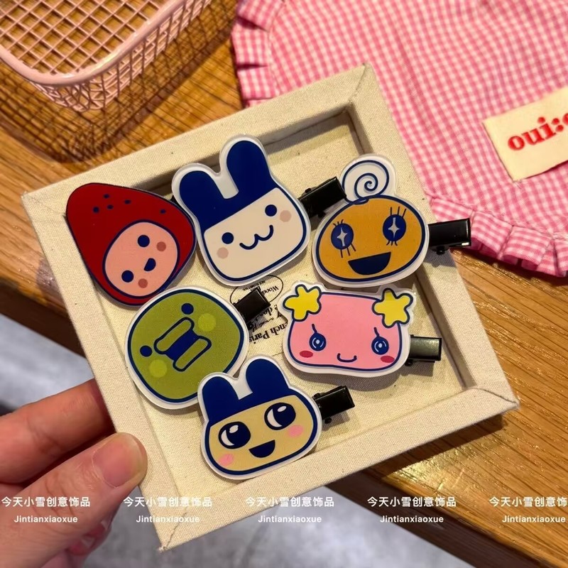 Tamagotchi Series Hairpin Cart - Hair Bundles ulasan dan harga