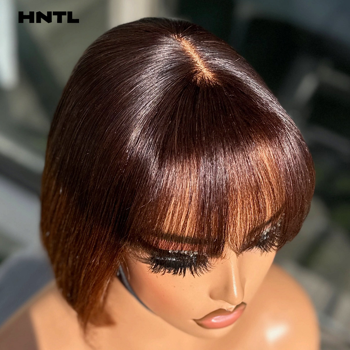 Wear and Go 2by6 Closure Bang  - Pre Parted 13X4 Lace Front Bob Wig ulasan dan harga