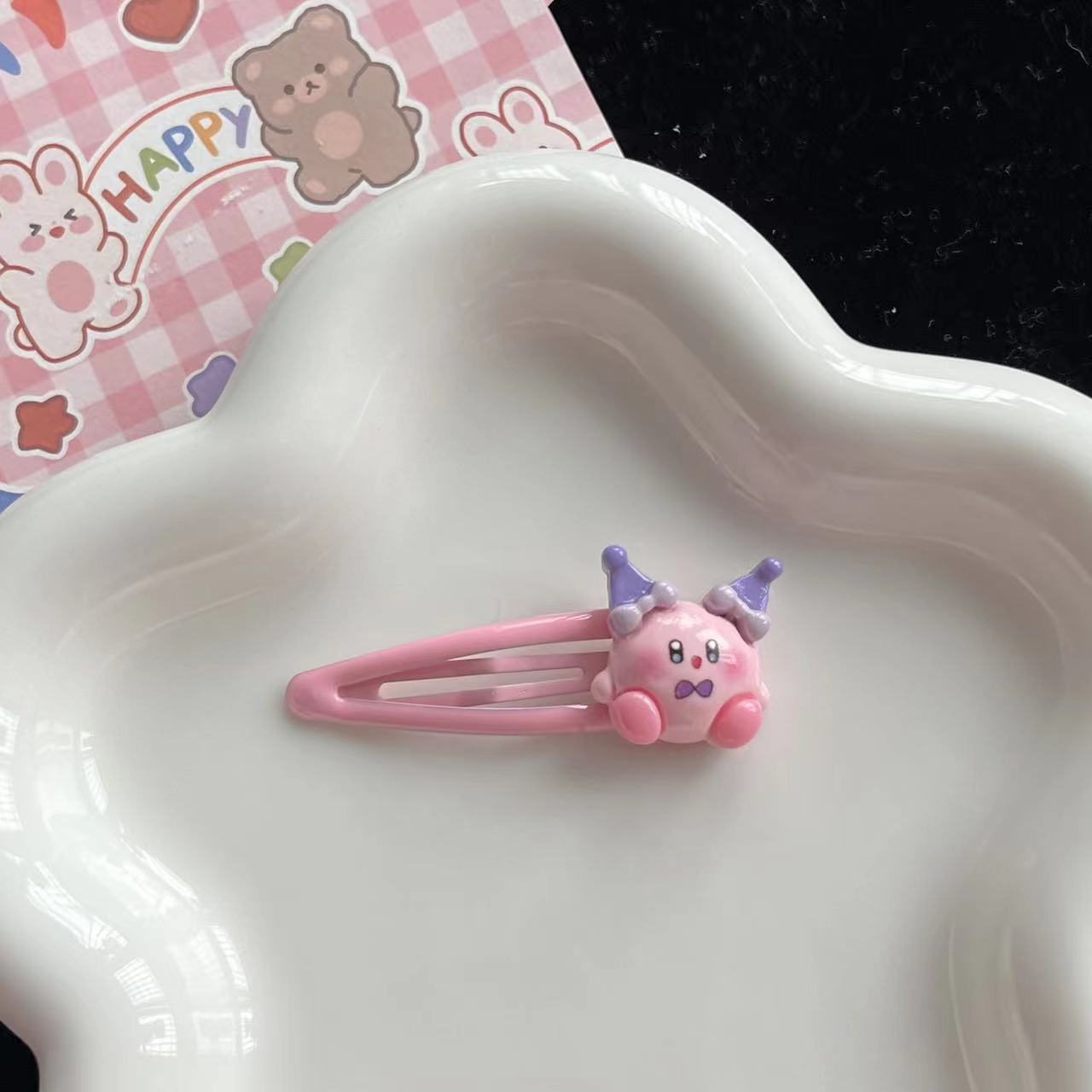 1~10pcs Cute Kirby BB Hair Cli - Hair Bundles ulasan dan harga