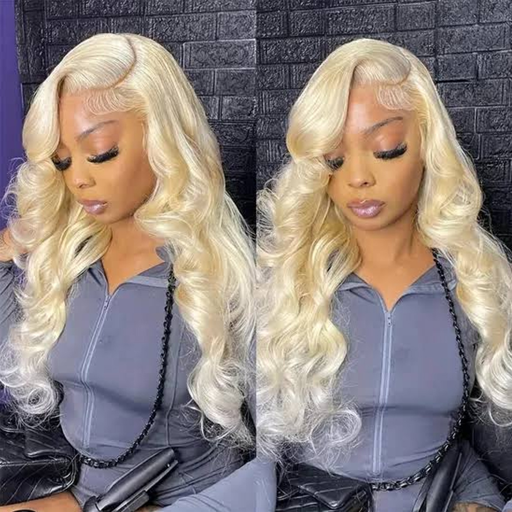 613 Honey Blonde Color 13x6 Tr - 613 Blonde Body Wave Lace Front Wig ulasan dan harga
