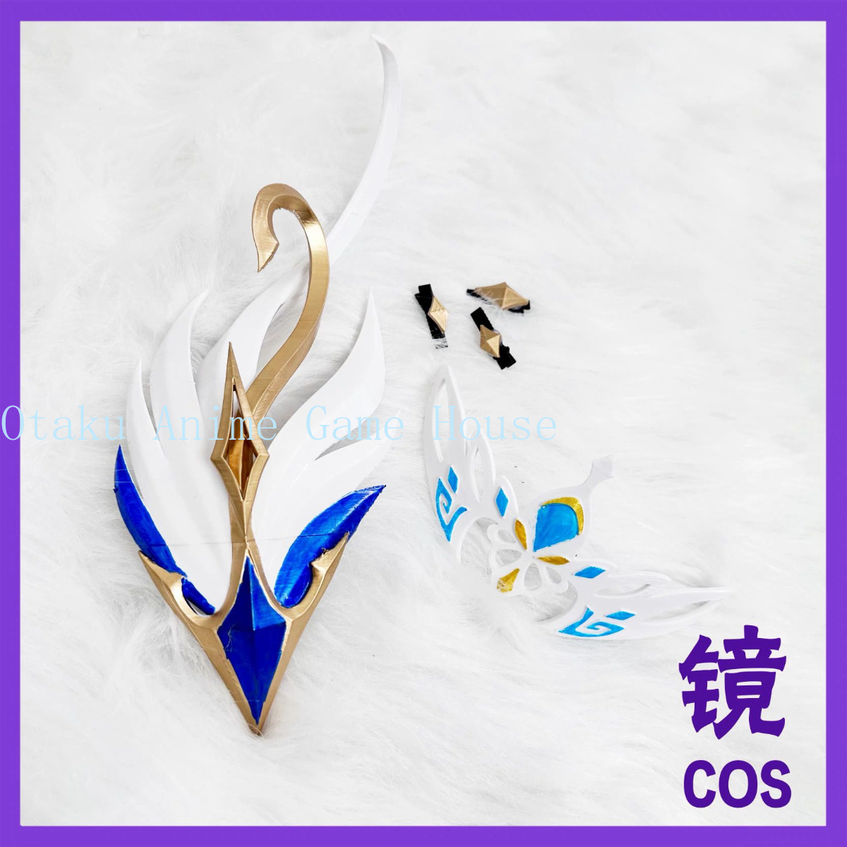 Genshin Impact Odette Cosplay  - Hair Clips ulasan dan harga