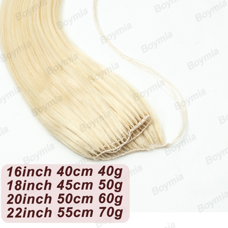Feather Hair Extensions Natura - Invisible Tape In Extensions Real Hair ulasan dan harga