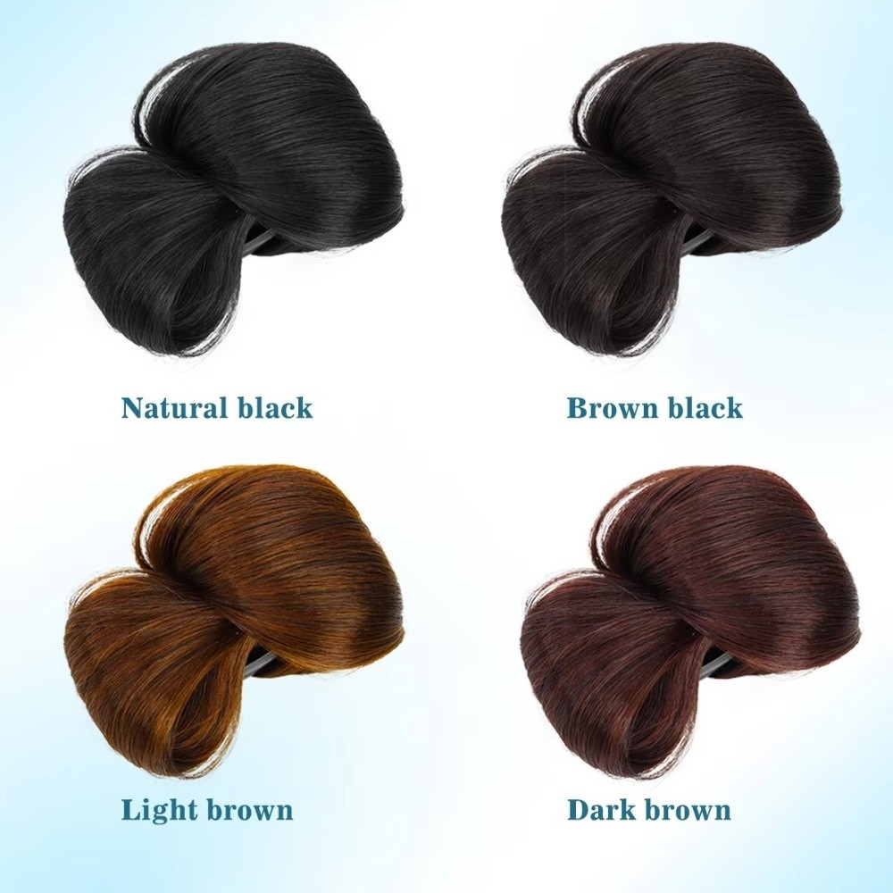 Naturally Synthetic Hair Bun W - Claw Clip Messy Bun Hair Piece ulasan dan harga