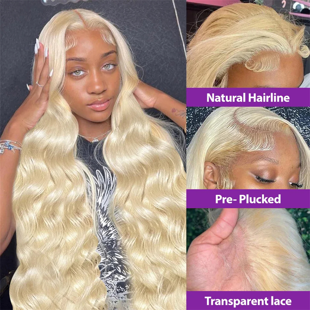 Finros Body Wave 13x6 HD Trans - 613 Blonde Body Wave Lace Front Wig ulasan dan harga