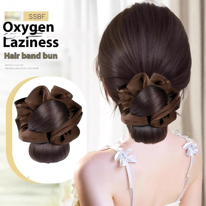 Effortless Updo Synthetic Claw - Claw Clip Messy Bun Hair Piece ulasan dan harga