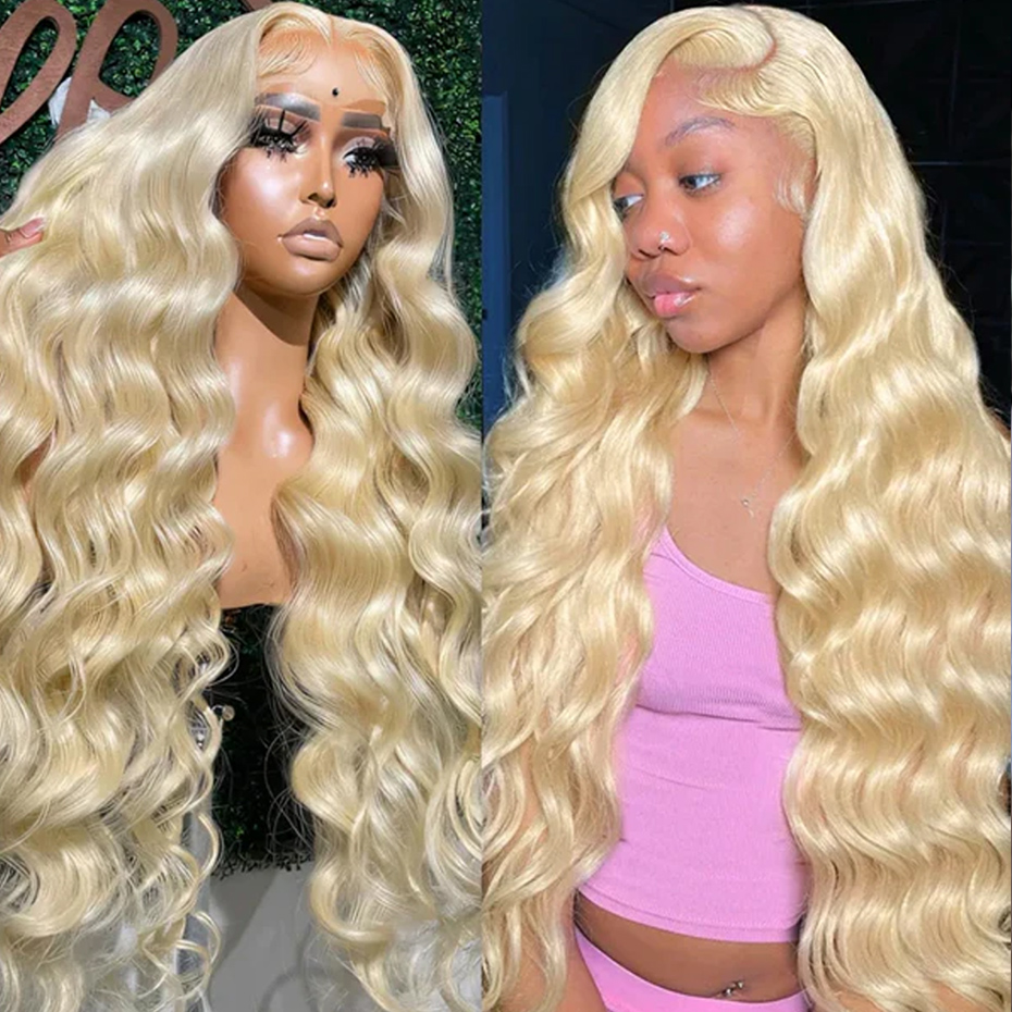 13x6 Hd Lace Frontal Wig 613 H - 613 Blonde Body Wave Lace Front Wig ulasan dan harga