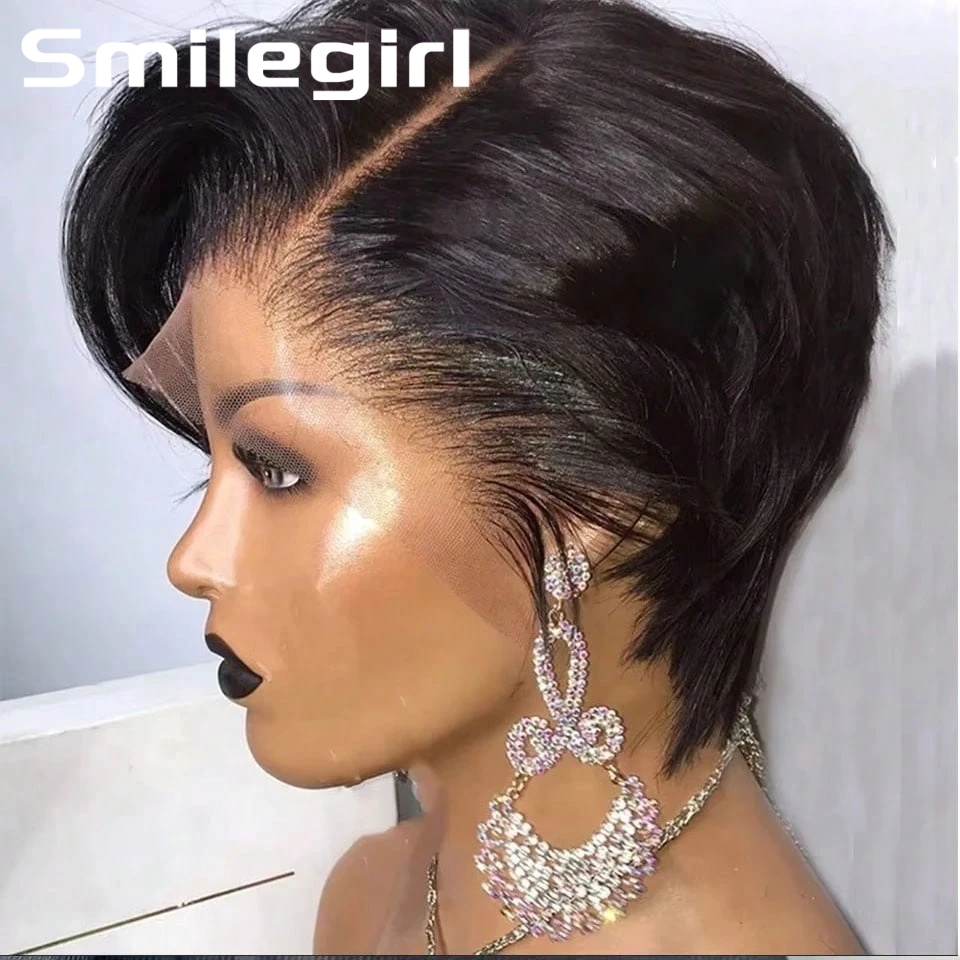 Short Cheap Wholesale Pixie Cu - Short Pixie Cut Wig Human Hair Cheap ulasan dan harga