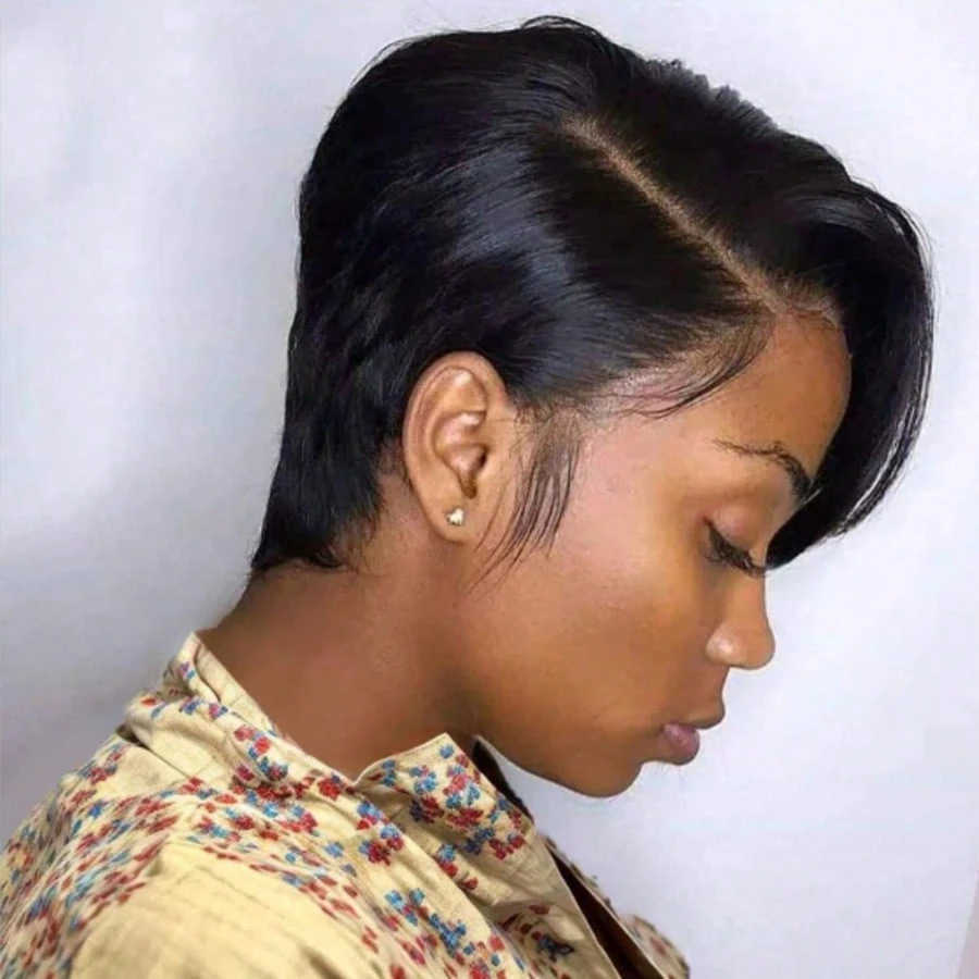 Short Cheap Wholesale Pixie Cu - Short Pixie Cut Wig Human Hair Cheap ulasan dan harga