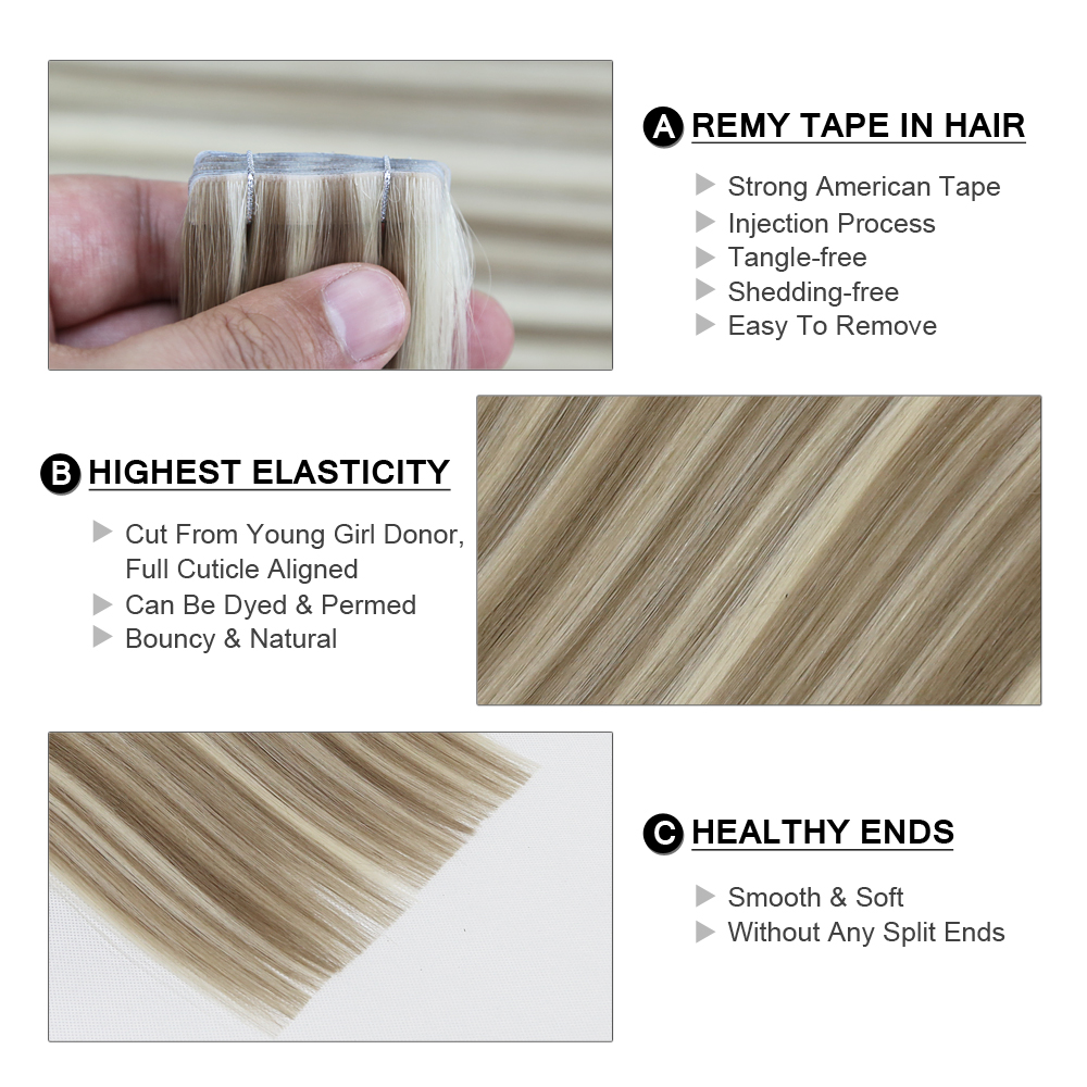 Invisible Tape In Extensions R - Invisible Tape In Extensions Real Hair ulasan dan harga