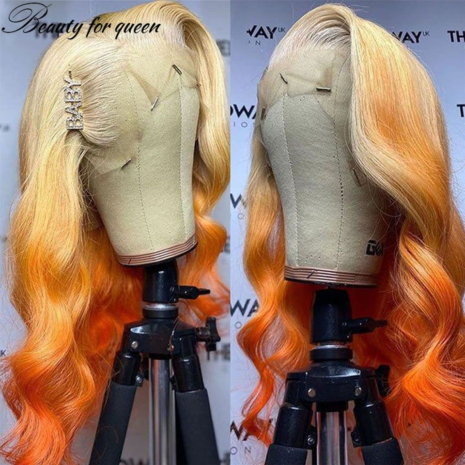 Ginger 613 Orange Body Wave Tr - 613 Blonde Body Wave Lace Front Wig ulasan dan harga