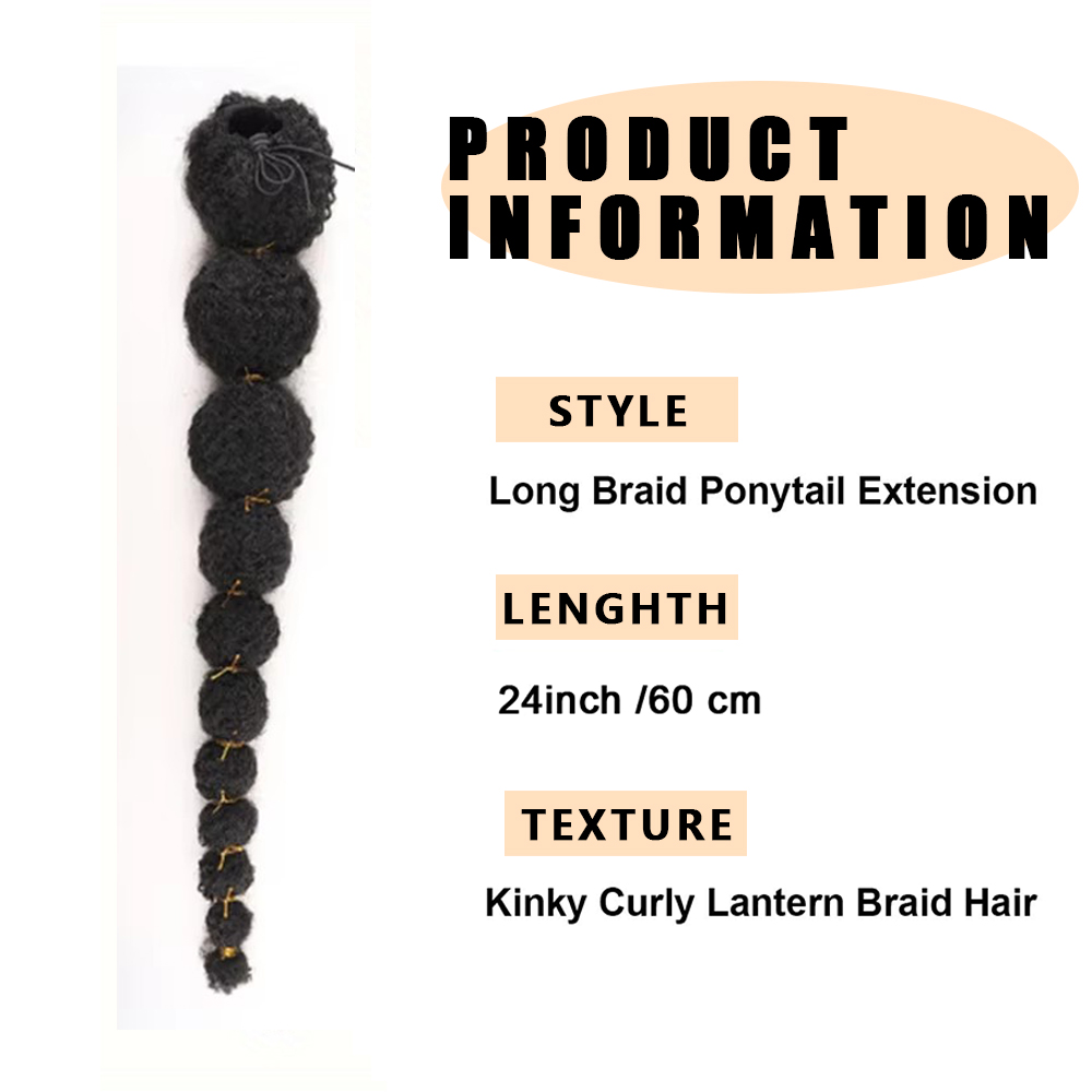 Kinky Afro Puff Ponytail Exten - Drawstring Afro Curly Puff Ponytail ulasan dan harga