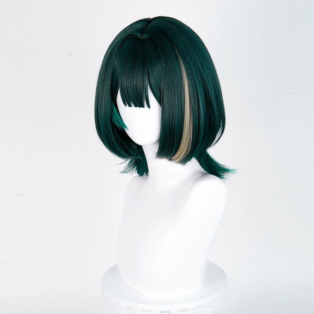 Anime Nefer Cosplay Wig Green  - Synthetic Wigs ulasan dan harga