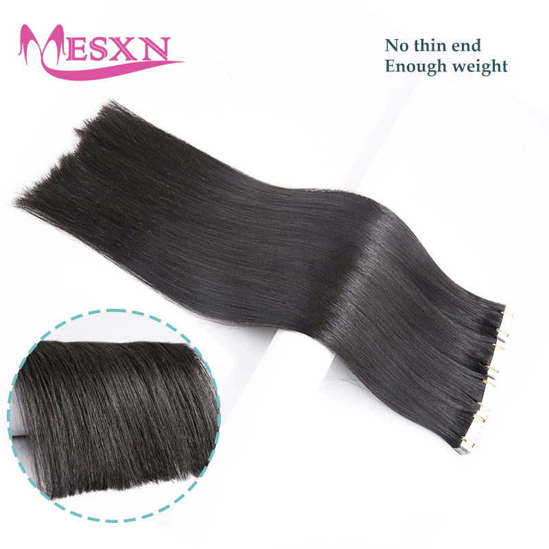 Mini Tape In Human Hair Extens - Invisible Tape In Extensions Real Hair ulasan dan harga
