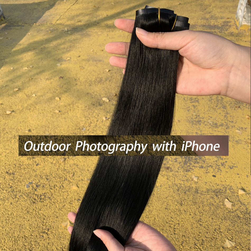 Seamless Clip in Hair Extensio - Seamless Clip In Hair Extensions Human Hair ulasan dan harga