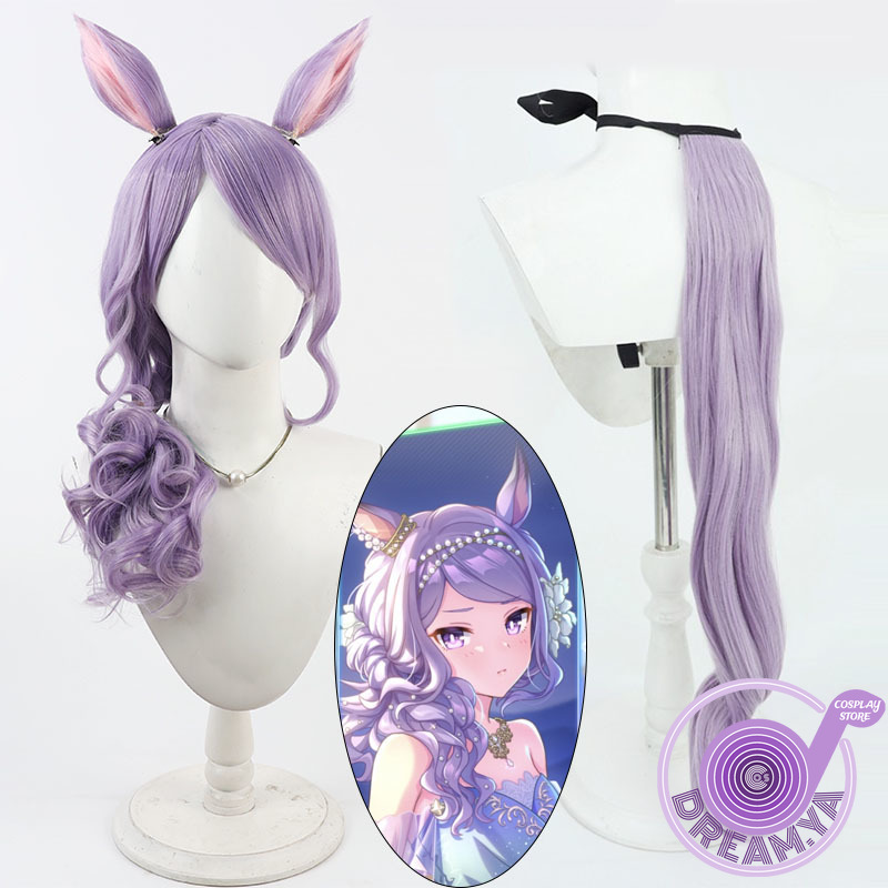 Mejiro Cosplay Wig Umamusume P - Synthetic Wigs ulasan dan harga