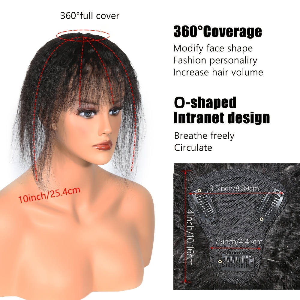 Kinky Straight Topper Hair wit - Hair Bundles ulasan dan harga