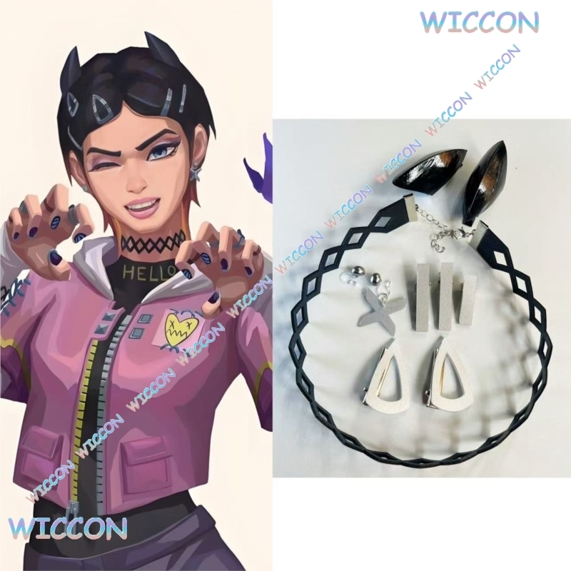 Valorant Clove  Clip Collar Bu - Hair Bundles ulasan dan harga