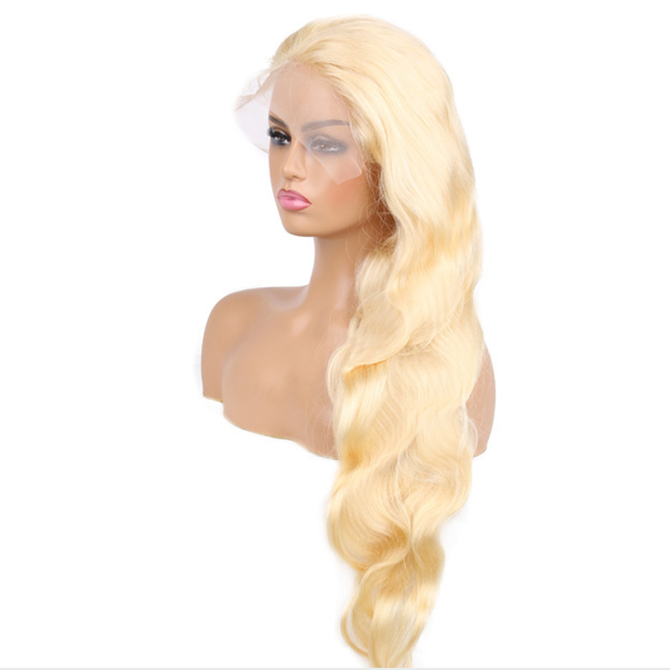 613 Blonde 13x6 HD Transparent - 613 Blonde Body Wave Lace Front Wig ulasan dan harga