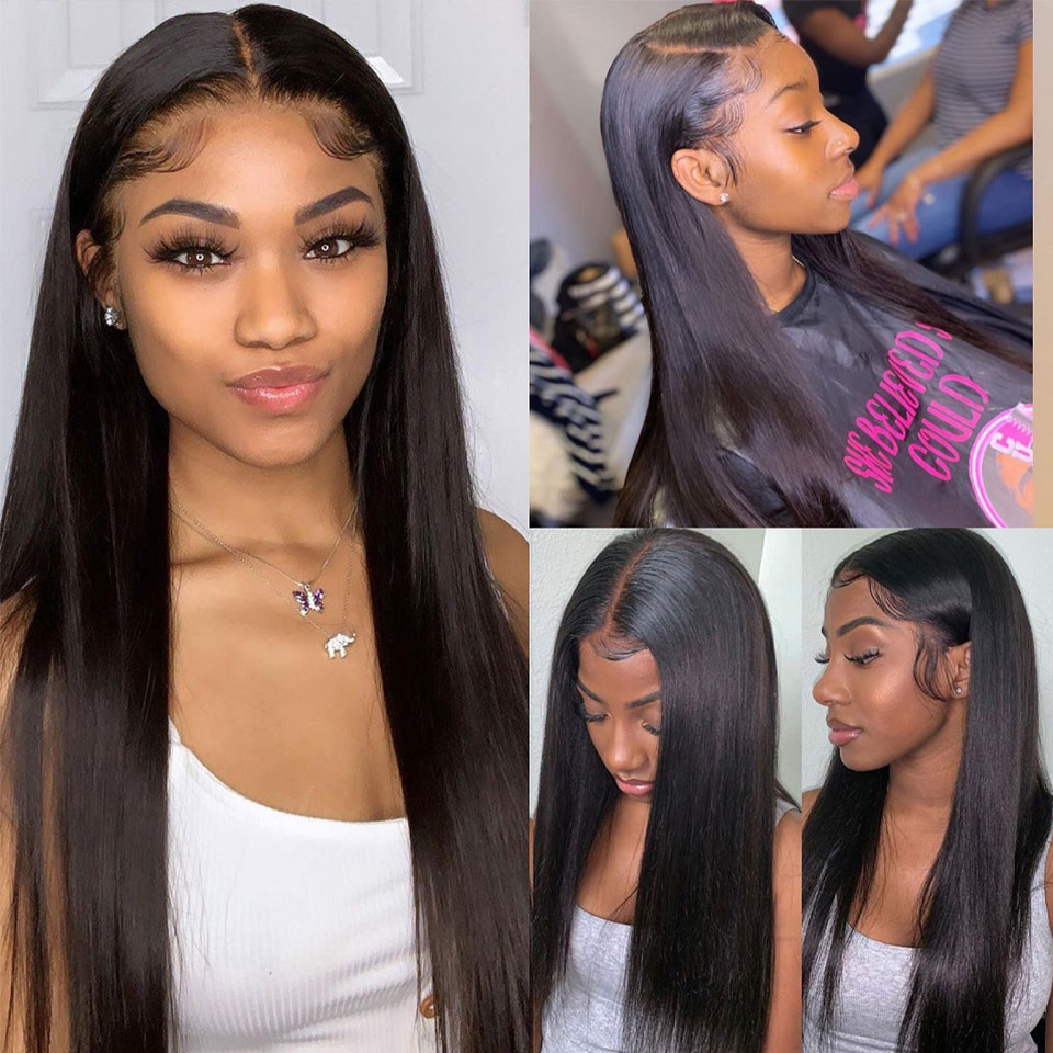 Clip in Hair Extensions Straig - Seamless Clip In Hair Extensions Human Hair ulasan dan harga