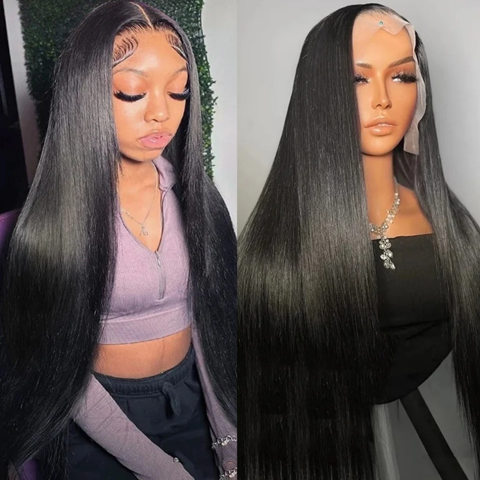 Glueless Bone Straight Human H - Human Hair Wigs ulasan dan harga