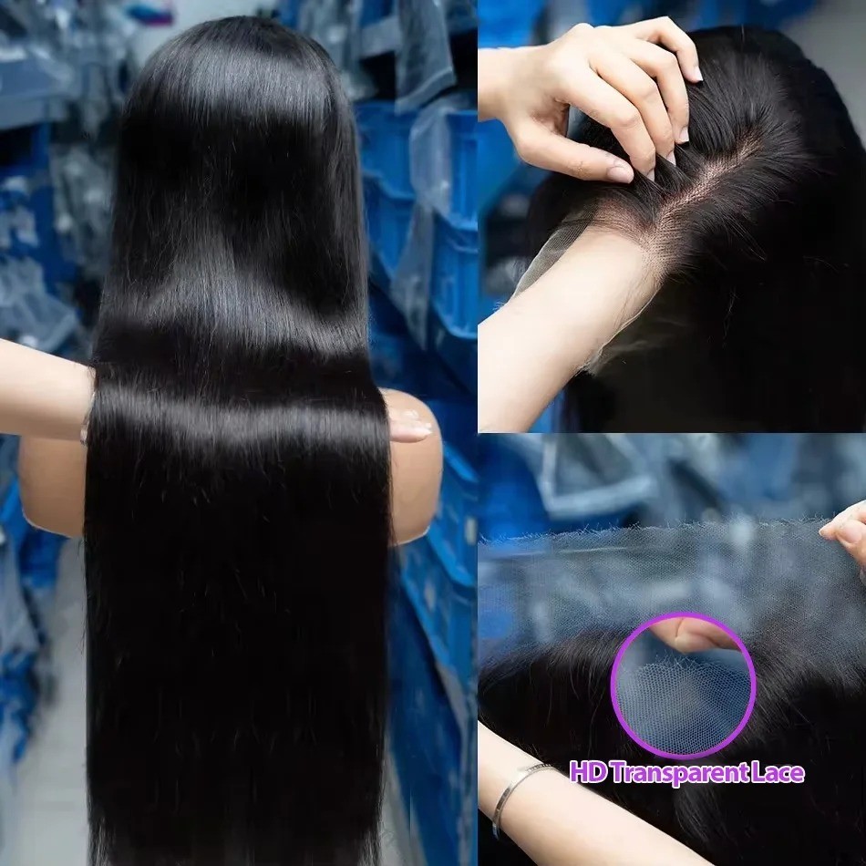 Glueless Bone Straight Human H - Human Hair Wigs ulasan dan harga